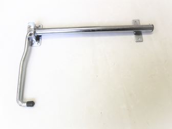 Držák dveří výsuvný , pákový , pozink - 330 mm