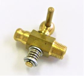 Ventil výpustný chladiče - jemný  závit M10*1