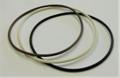 Kroužek těs.vlož.válce- černý grafit - VITON  (100x3)