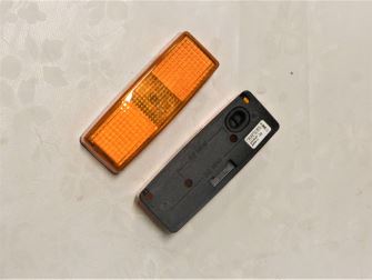 Svítilna poziční oran.s odraz.110*40