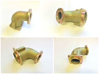 Koleno výfuku A75,80 upl.