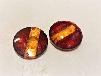 Kryt svít.bez plechu zadní  kulatý A30/31