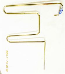 Trubka úpl.hrdlo D4*-( d/18 ) -ke vzduch. s maticemi !!