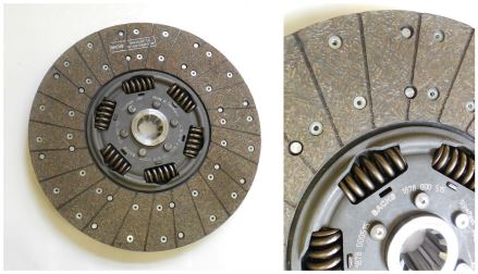 Lamela spojky OMEGA  -D90-ISBe ZF5,6 CUMM./-6/2 pružin.  362