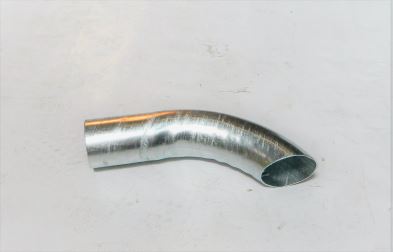 Trubka výfuku  výstup.-krát. A80/D4* ISBe-zinek žárový