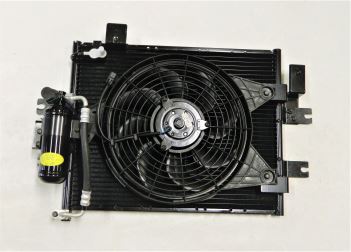 Kondenzátor klimatizace s ventilát. D4*  LH