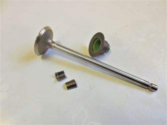 Ventil výfukový upl.Cummins+gufero+klínky