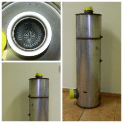 Tlumič výfuku E4/5 Cummins - K - NOVÝ