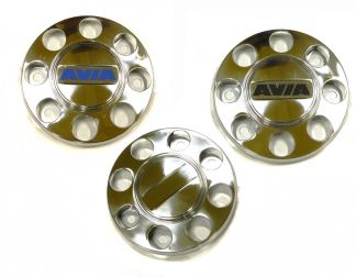 Kryt matic D120 -19,5 -orig.-NEREZ-plný střed -CHROM !!