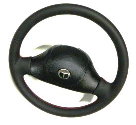 Volant  upl. D4*  s houkačkou-KOŽENÝ +ANTIVIBRAČNÍ