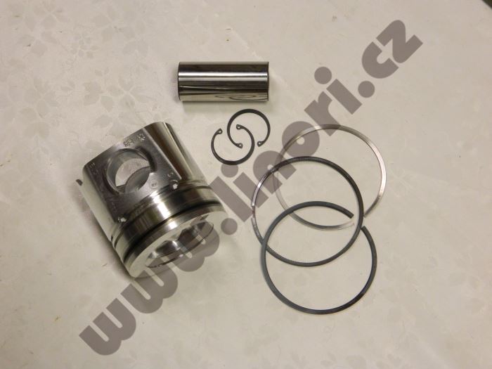 Píst motoru Cummins 107 mm E5-orig./kroužky , segerovky,čep/