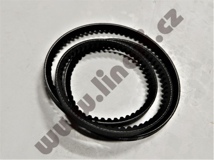 Řemen 10*1240L AVX vent.zub. Rubena   48063